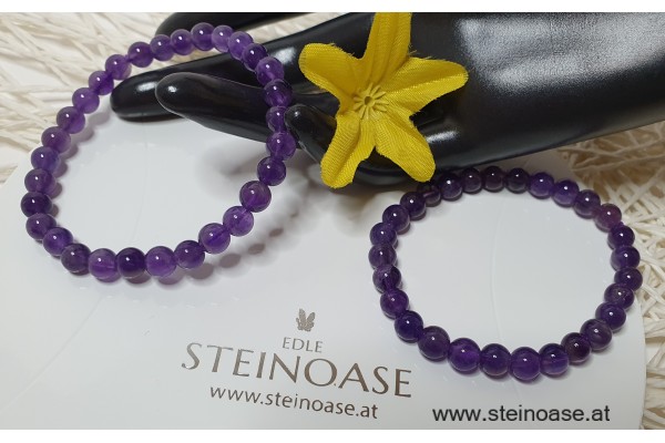 Armband Amethyst 6mm